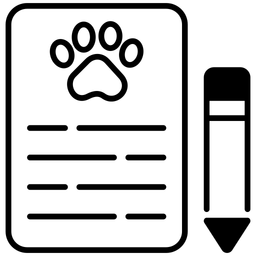 VetPro Feucht GmbH - Tierarztpraxis für Kleintiere - Symbol für Tiercheckliste/-bericht
